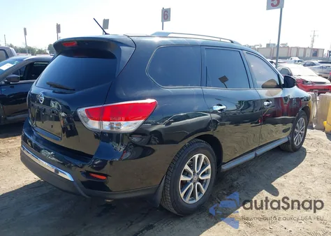 2016 Nissan Pathfinder S из США, поврежденный, VIN 5N1AR2MN6GC665176